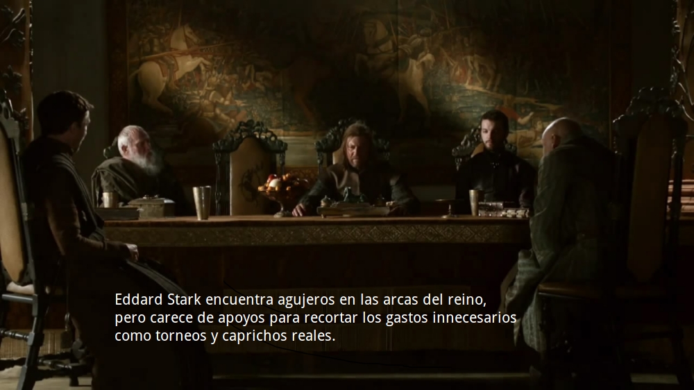 Eddard Stark propone; el concejo dispone