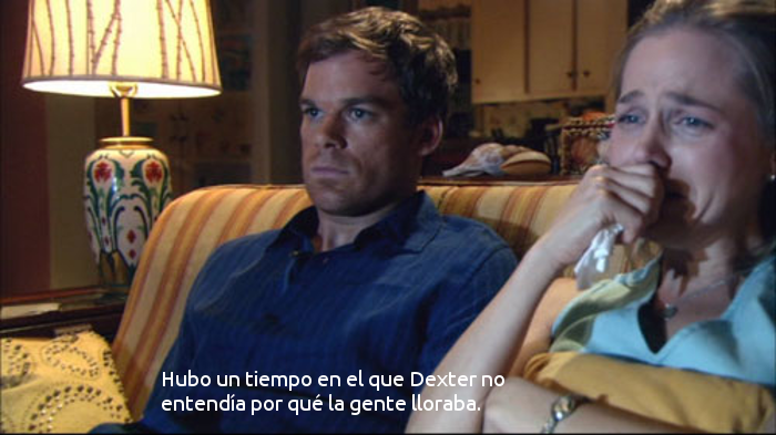 Dexter no lloraba