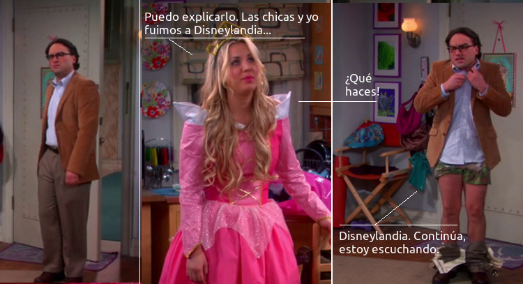 Penny y Bella Durmiente TBBT