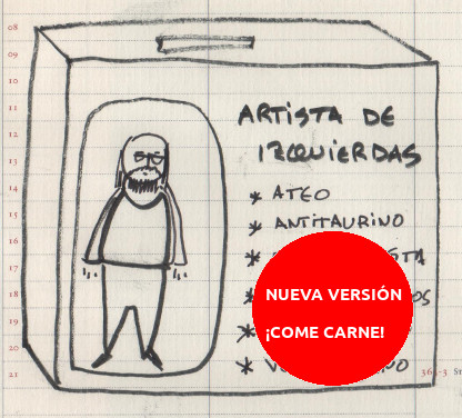 Artista de izquierdas, nueva versión