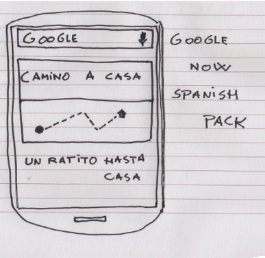 Google Now Spanish Pack