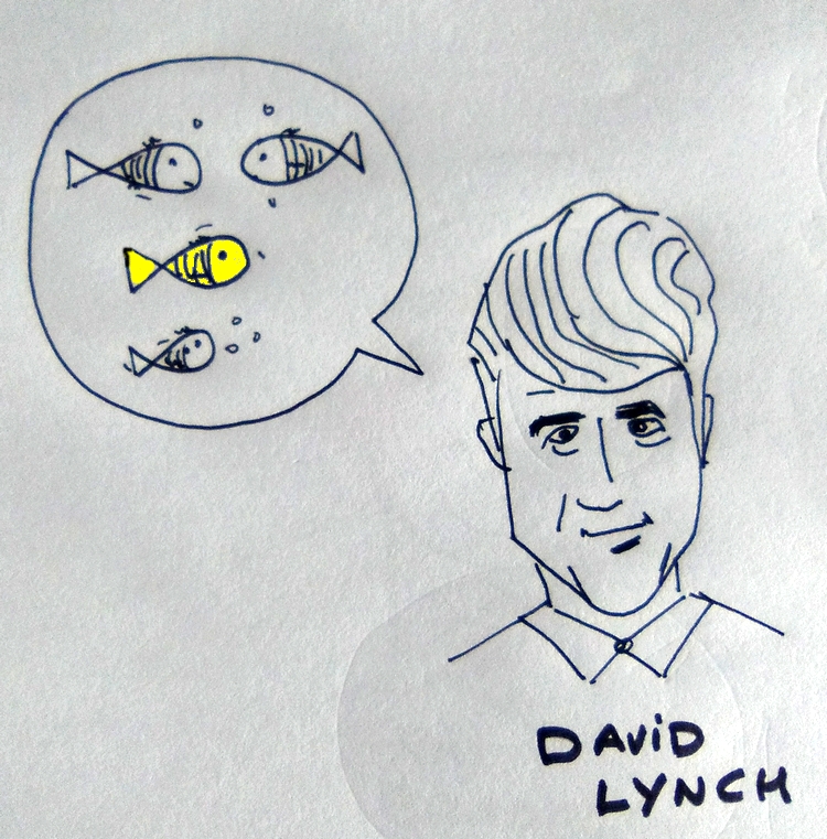 David Lynch y el pez dorado