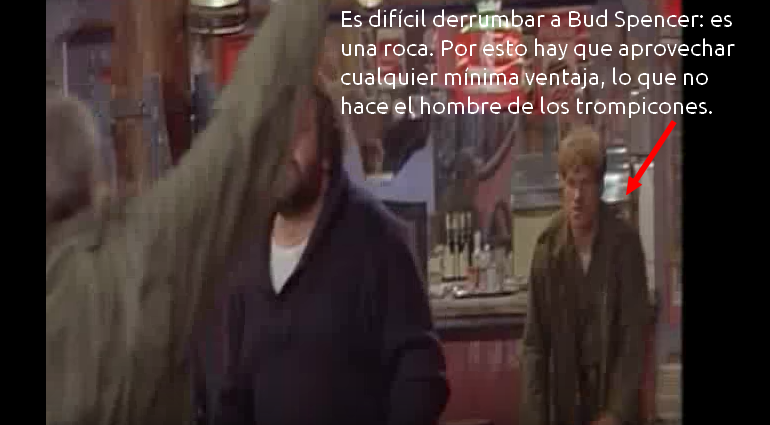 Bud Spencer haciendo lo que sabe