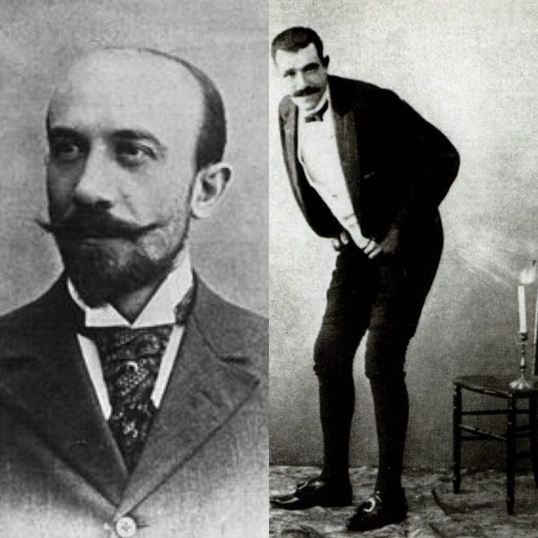 Georges Méliès y Joseph Pujol (Wikimedia Commons)