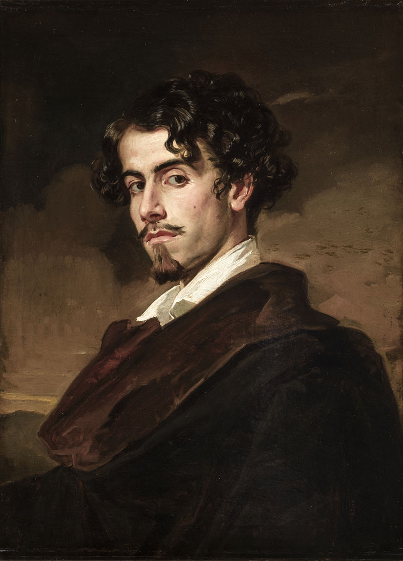 Gustavo Adolfo Bécquer retratado por su hermano Valeriano (1862)