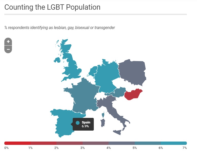 mapa LGTBIQ