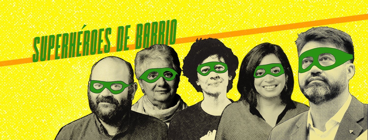 superheroes de barrio