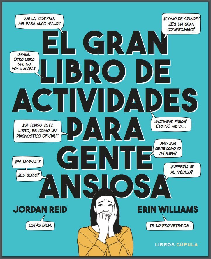 El gran libro de actividades para gente ansiosa