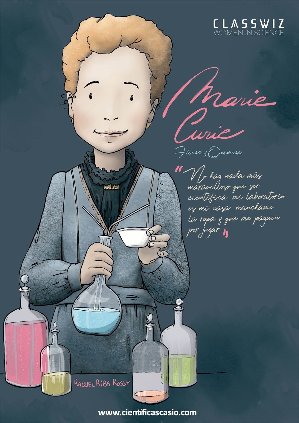 Marie Curie cientificas casio