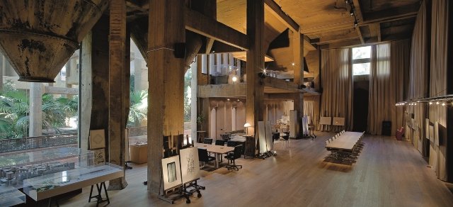 casa estudio de Ricardo Bofill