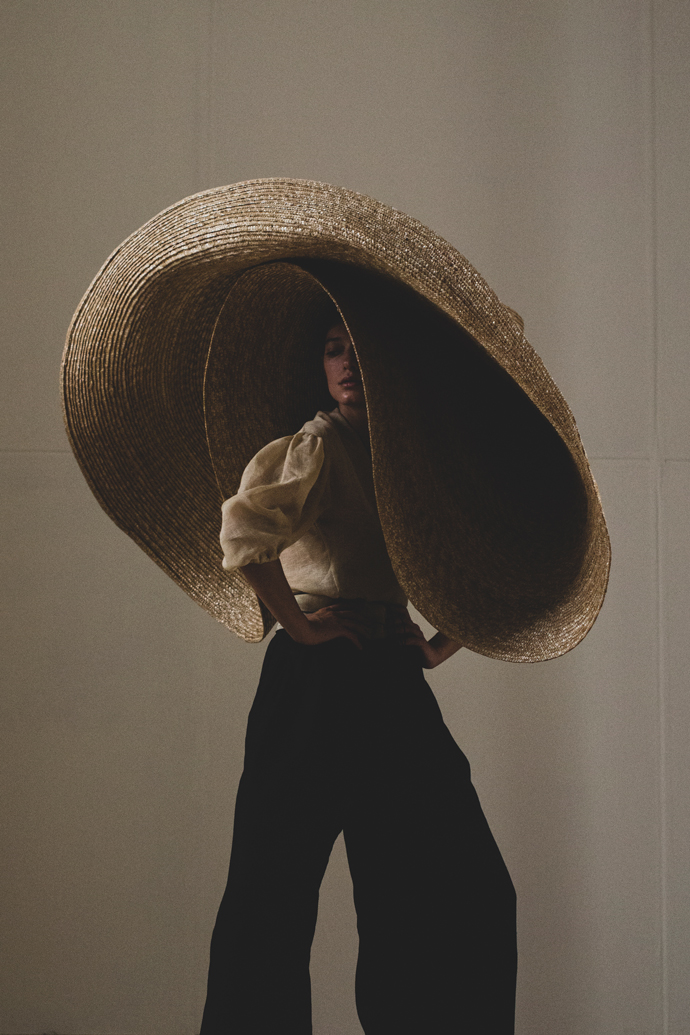 sombrero de paja