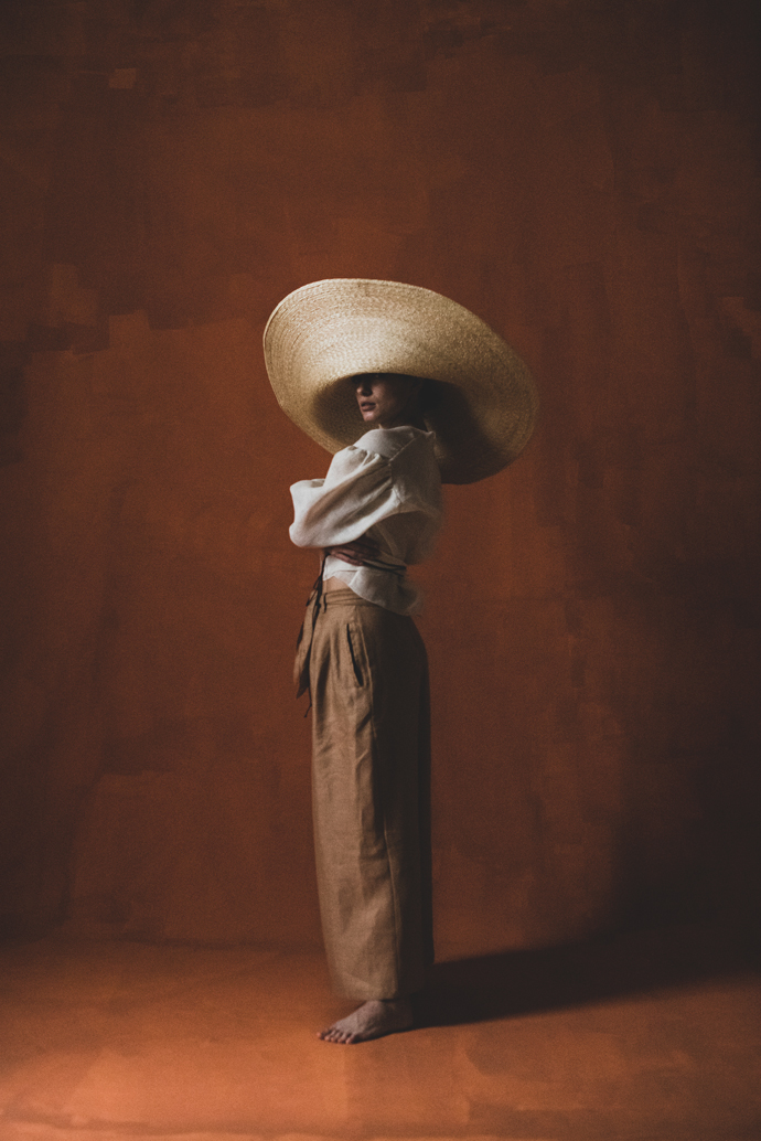 sombrero de paja