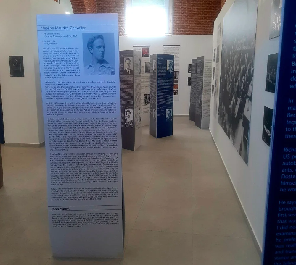 intérpretes en los juicios de Núremberg