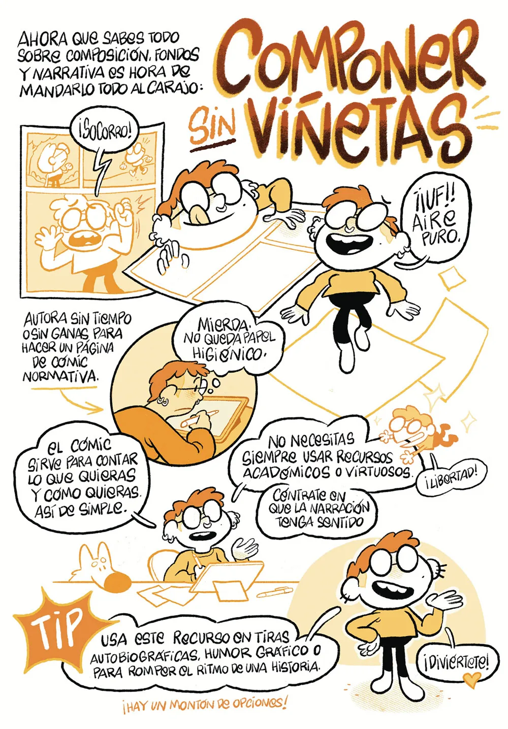 Secretos de la narrativa gráfica aplicados al cómic
