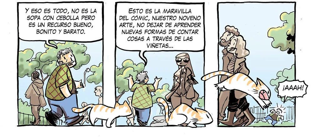Secretos de la narrativa gráfica aplicados al cómic