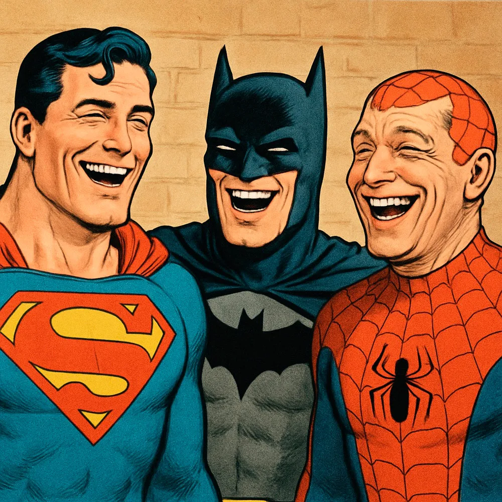 Superman Spiderman Batman