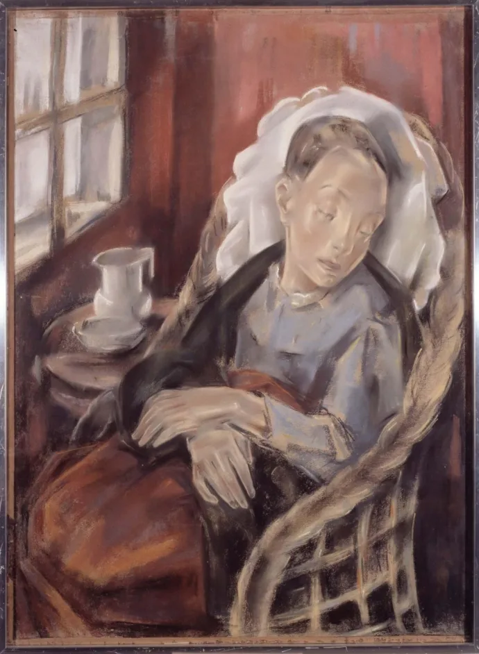 La convaleciente María Blanchard
