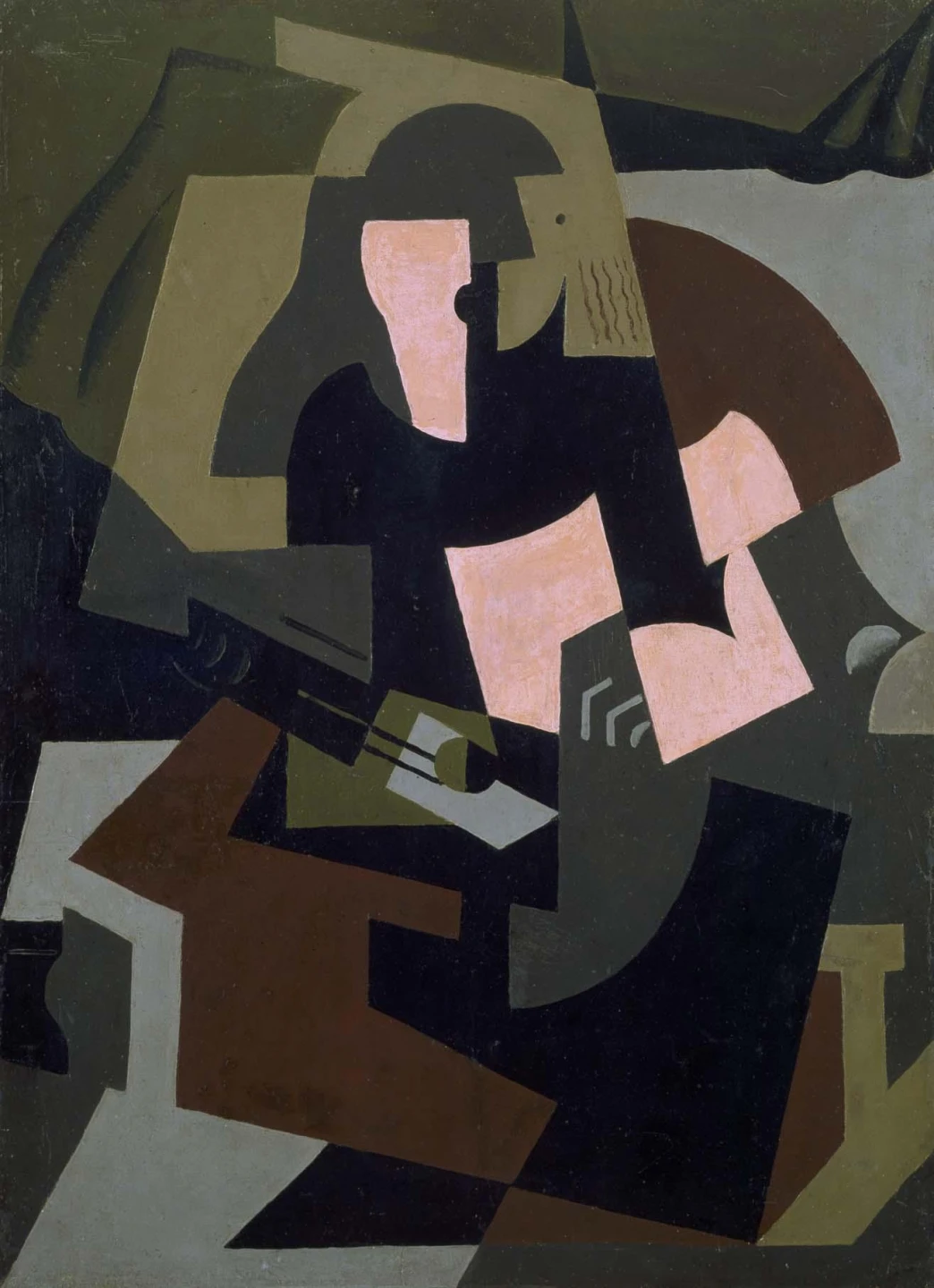femme a la guitare maría blanchard 